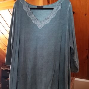 3/4 tunic top